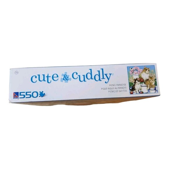 Sure-Lox Cute & Cuddly Garden Mischief 20 in x 20 in Puzzle - 550 Piece - Picture 5 of 5